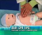 how to perform baby cpr