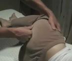 deep tissue massage on buttocks 1