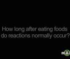 food allergies symptoms part 2