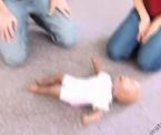 how to perform cpr on a baby