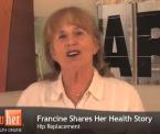 how to calm hip replacement fears francines story