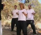 punch with blazing eyes in qigong