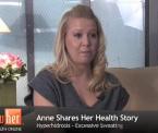 using botox to treat excessive sweating annes story