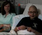 justin after the bone marrow transplant