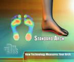 mapping your foot arch for customized shoes