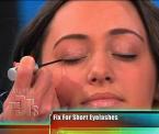 transforming mini lashes to luscious lashes