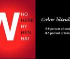 how the color blindness gene is transferred