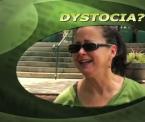 what dystocia means