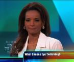 rita wilson asks what causes eye twitching