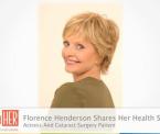 florence henderson discusses her cataract surgery