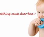 can teething cause diarrhea