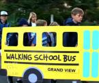 fight childhood obesity with the walking school bus