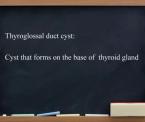 thyroglossal duct cyst formation