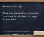 symptoms and treatment of branchial cleft cysts