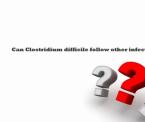 clostridium difficile following other infections
