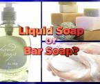 vitamin soap and makeup liquid forms vs solids