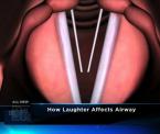 how laughter affects breathing