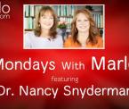 dr nancy snyderman with marlo thomas