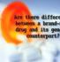 difference between generic and brand drugs