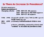 autism is there an increase in prevalence