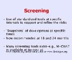 autism screening by pediatricians